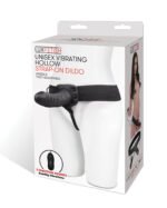 Lux Fetish Unisex Vibrating Hollow Strap-on Dildo - Image 2