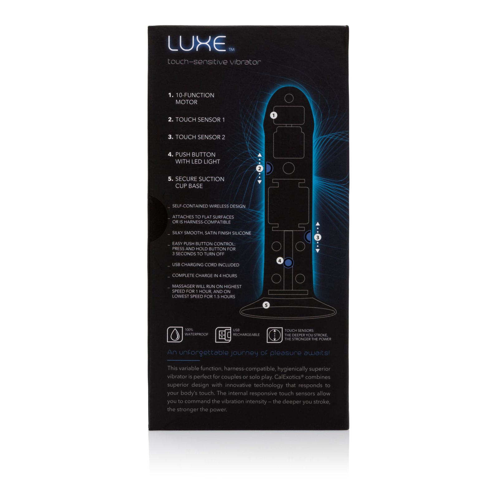 luxe-touch-sensitive-vibrator-ivory Luxe - Touch-Sensitive Vibrator - Ivory - Image 1