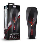 M for Men Storm White Rechargeable Vibrating Stroker - Image 4