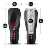 M for Men Storm White Rechargeable Vibrating Stroker - Image 8