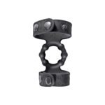 Nasstoys Beaded Cock Ring with Adjustable Ball Straps – Black - Image 2