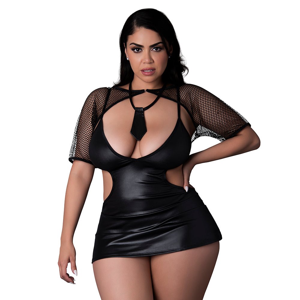 magic-silk-dress-up-miss-behaving-set-costume-black-queen-size Magic Silk Dress Up Miss Behaving Set Costume Black Queen Size - Image 1