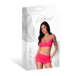 Magic Silk Get It Girl Bra, Skirt & Thong Set – Hot Pink, L/XL - Image 8
