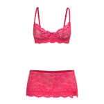 Magic Silk Get It Girl Bra, Skirt & Thong Set – Diva Pink – Queen - Image 4