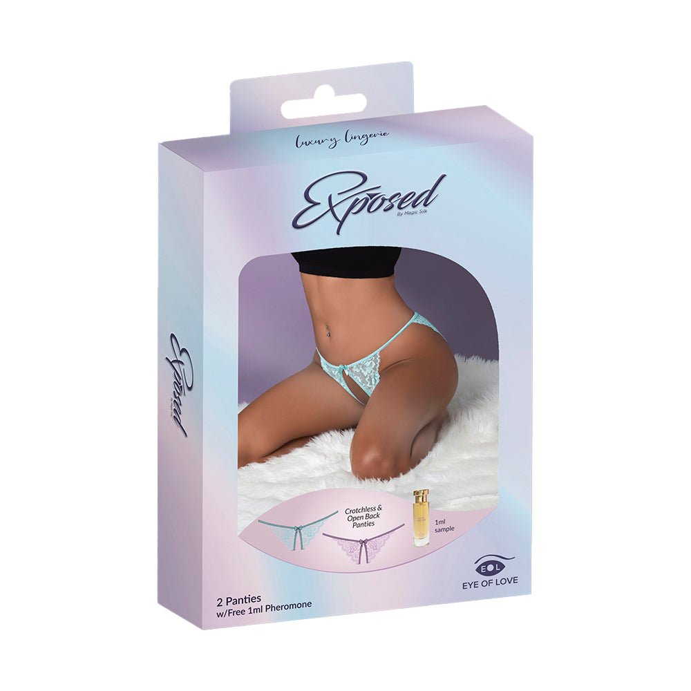 magic-silk-pheromone-panties-crotchless-open-back-panty-2-pack-lilacaqua-queen-size Magic Silk Pheromone Panties Crotchless & Open Back Panty 2-Pack Lilac/Aqua Queen Size - Image 1