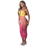 Magic Silk Seamless Gown Ombre Sunset O/S - Image 2