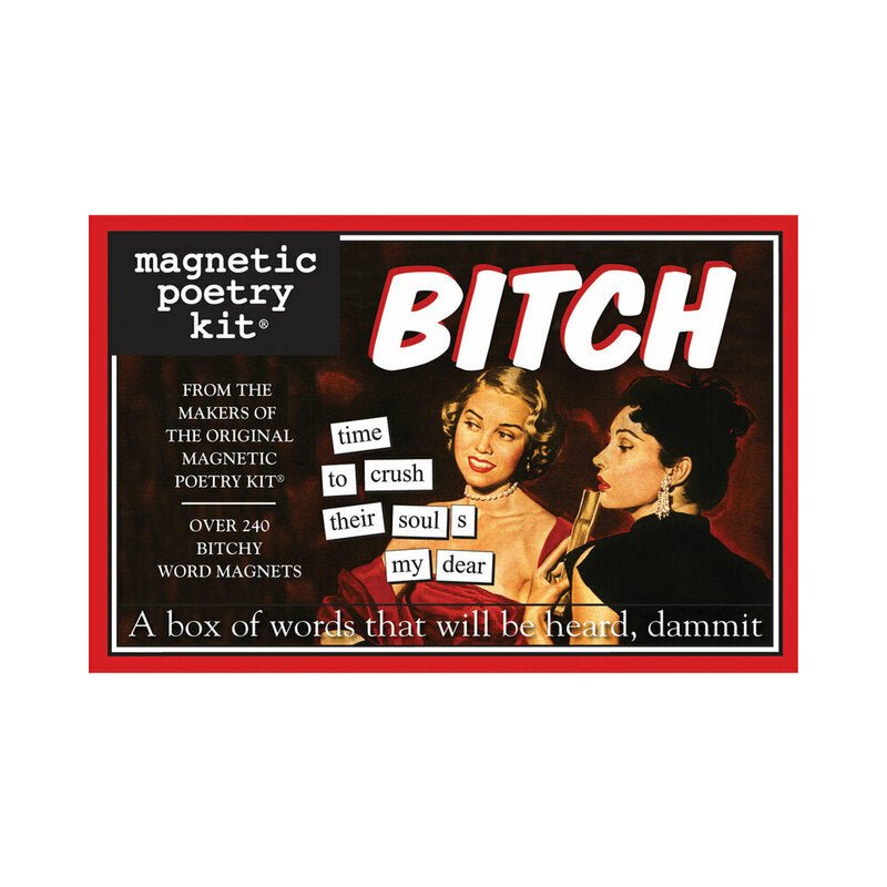magnetic-poetry-kit-bitch-edition Magnetic Poetry Kit: Bitch Edition - Image 1