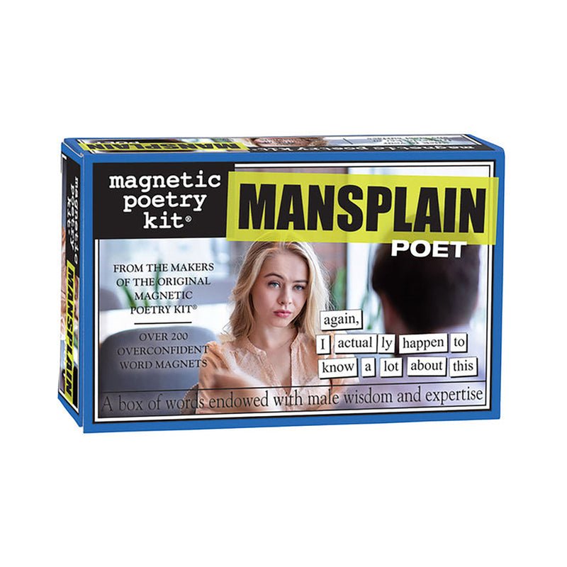 magnetic-poetry-kit-mansplain-poet Magnetic Poetry Kit: Mansplain Poet - Image 1