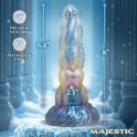 Majestic Crysta Silicone Dildo - Image 6