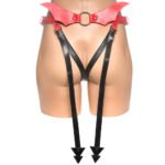 Majestic Maelith Strap-On Harness – Black and Red - Image 5