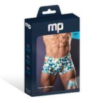 Male Power Cut It Out! Cutout Mini Short Blue/White L - Image 6
