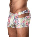 Male Power Cut It Out! Cutout Mini Short Red/Black L - Image 2