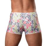 Male Power Cut It Out! Cutout Mini Short Red/Black S - Image 3