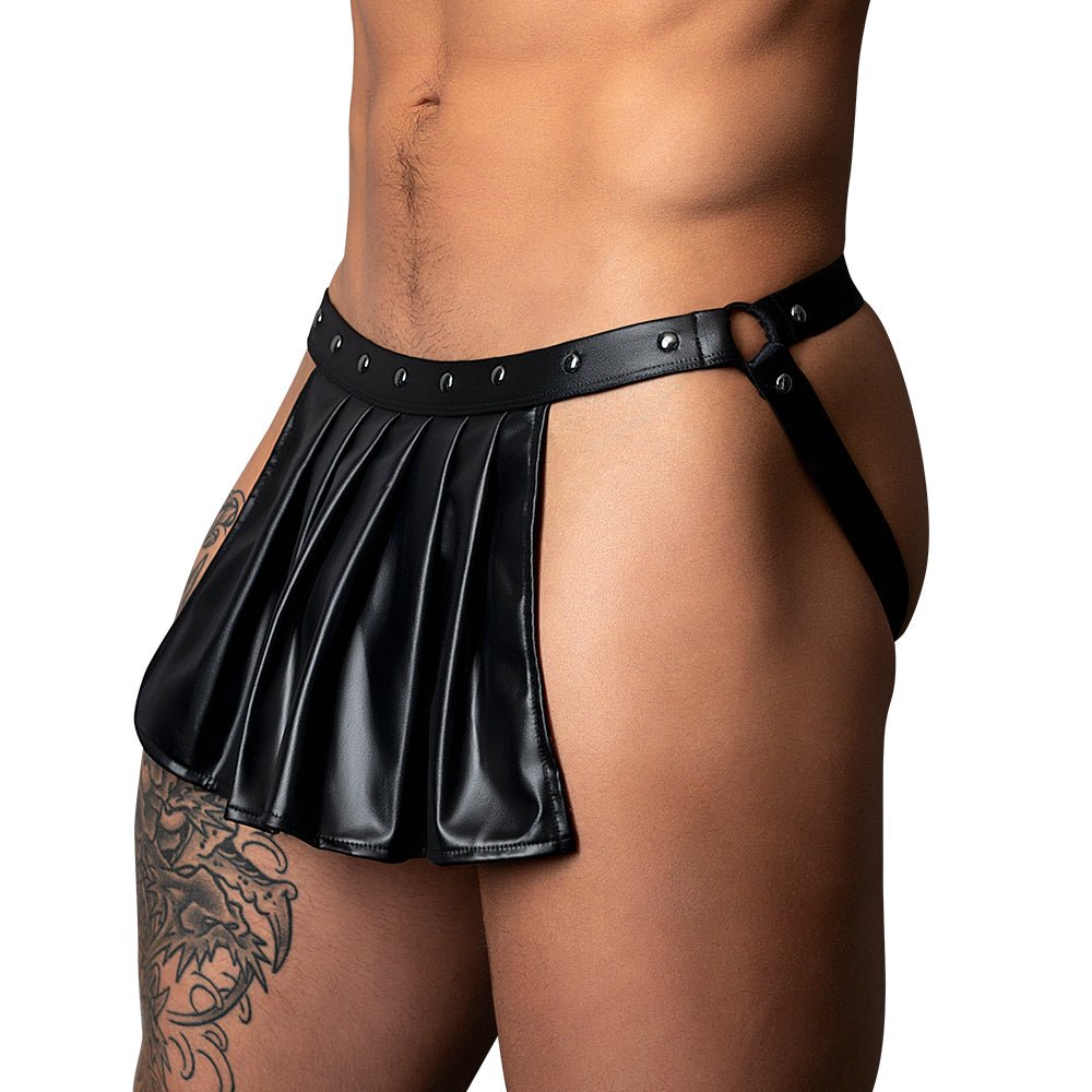 male-power-fetish-spartacus-black-lxl Male Power Fetish Spartacus Black L/XL - Image 1