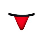 Male Power Hot Mesh Jock Black/Red S/M - Image 3
