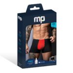 Male Power Hot Mesh Pouch Short Black/Red L - Image 6
