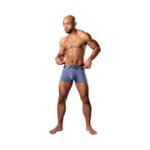 Male Power Infinite Comfort Amplifying Strappy Pouch Short Periwinkle XL