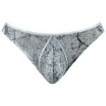 Male Power Marble Mesh Mini Moonshine Silver Blue L/XL - Image 4