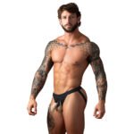 Male Power Open Ended Jock Open Black L/XL - Image 3