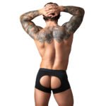 Male Power Open Ended Moon Short Black S/M - Image 4