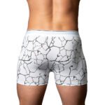 Male Power Soo Cumfy Boxer Brief Black/White L - Image 3