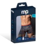 Male Power Soo Cumfy Boxer Brief – Navy/Orange, Size M - Image 6