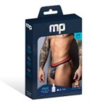 Male Power Soo Cumfy Jock – Navy/Orange, S/M - Image 6