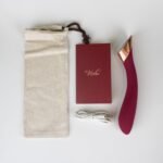 Manto Touch Panel G-Spot Vibrator – Wine Red - Image 2