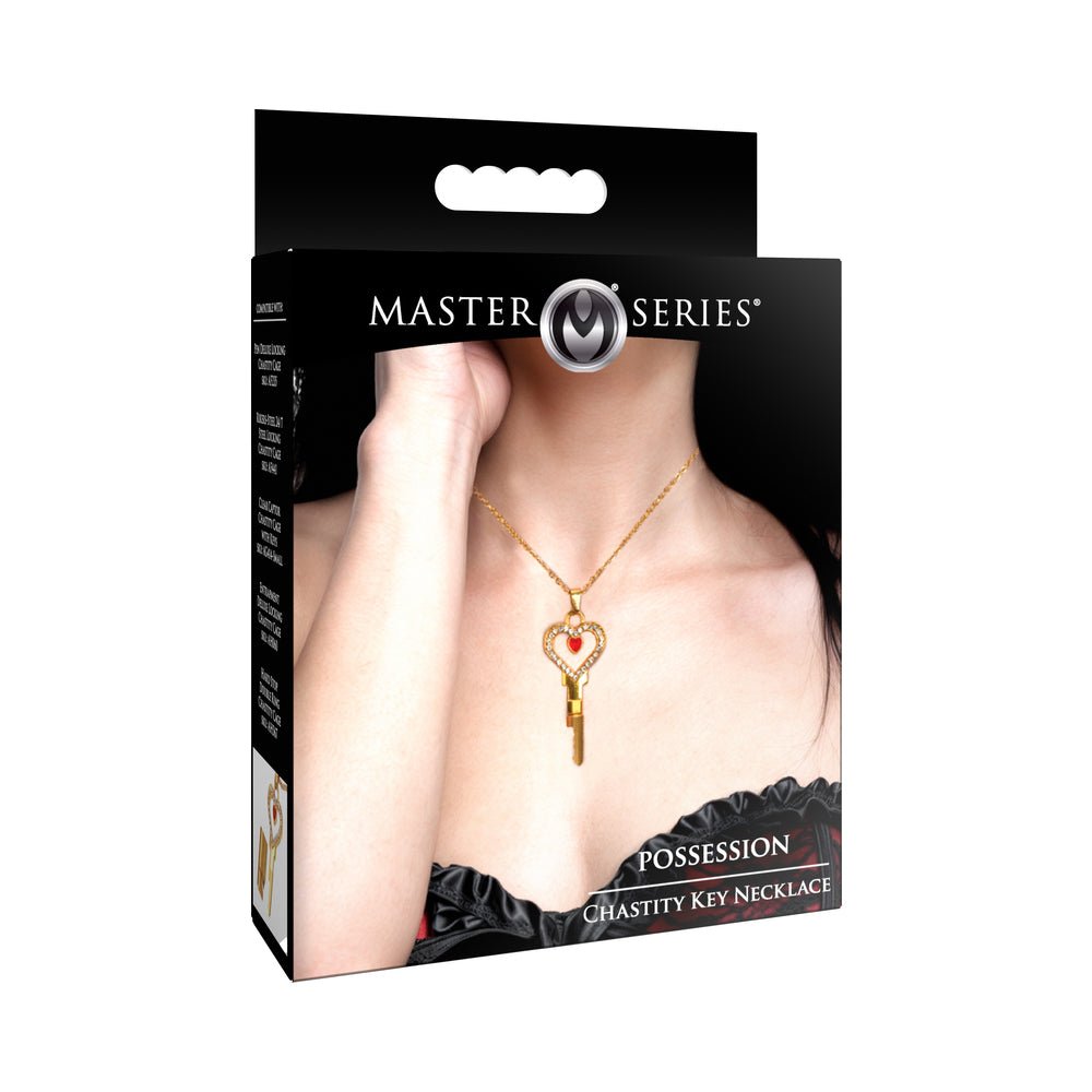 master-series-chastity-key-necklace Master Series Chastity Key Necklace - Image 1
