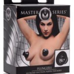 Master Series - Plungers Extreme Suction Nipple  Suckers - Black