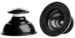 Master Series - Plungers Extreme Suction Nipple  Suckers - Black - Image 3