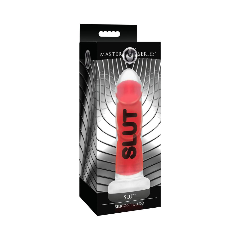 master-series-slut-silicone-dildo Master Series SLUT Silicone Dildo - Image 1