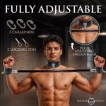 Master Series Spreader Bar with Collar – Black Metal - Image 7