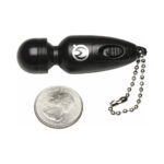 Master Series Thunderstick Mini Vibrating Wand Keychain – Black - Image 6