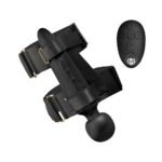 Master Series Thunderstick Thigh Strap Vibrating Wand with Harness - Image 2