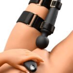 Master Series Thunderstick Thigh Strap Vibrating Wand with Harness - Image 7