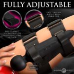 Master Series Thunderstick Thigh Strap Vibrating Wand with Harness - Image 9