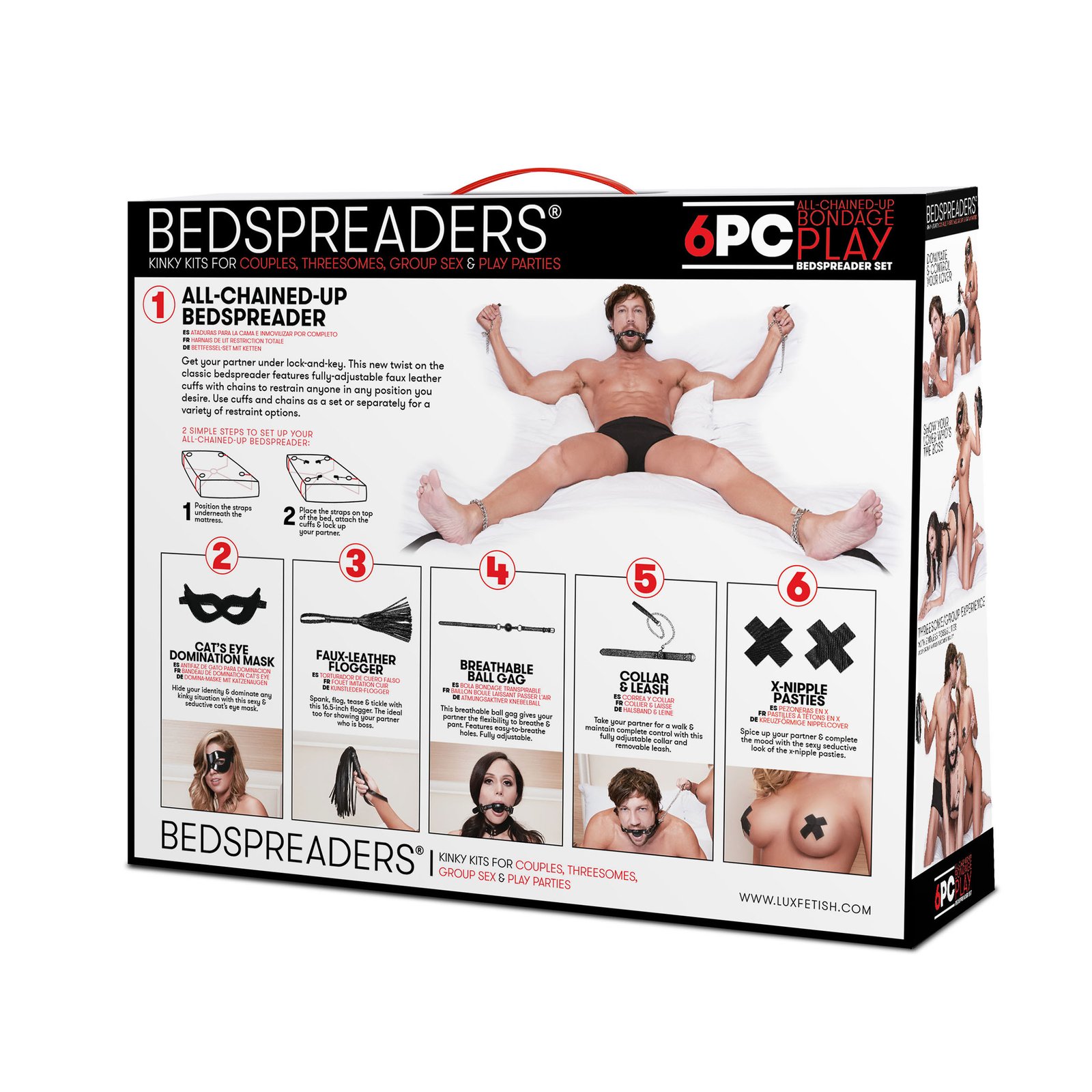master-slave-domination-chain-me-up-6pc-bedspreaders-set Master-Slave Domination Chain-Me-Up 6pc Bedspreaders Set - Image 1