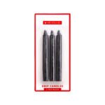 Me You Us Drip Candles 3 Pack Black