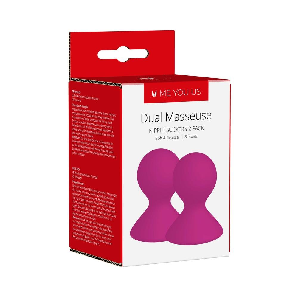 me-you-us-dual-masseuse-silicone-nipple-suckers-2-pack-purple Me You Us Dual Masseuse Silicone Nipple Suckers 2-Pack Purple - Image 1
