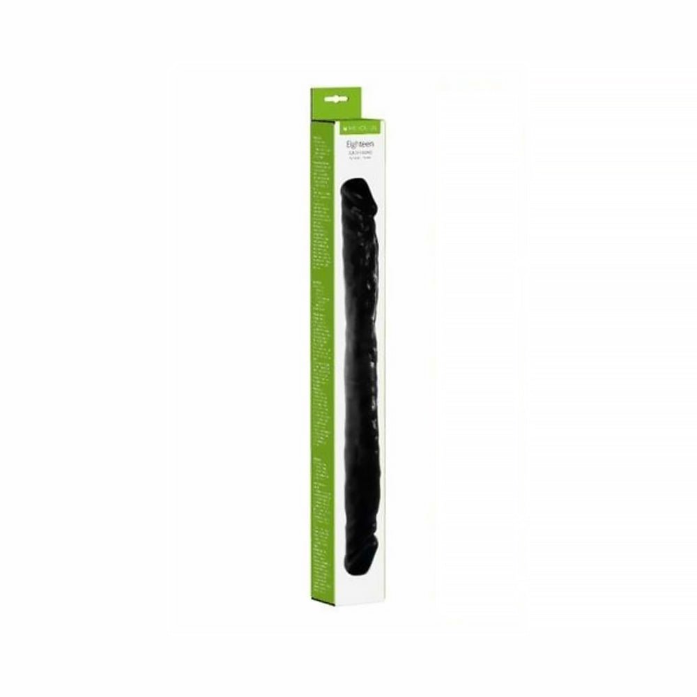 me-you-us-eighteen-double-dong-18-in-double-ended-dildo-black Me You Us Eighteen Double Dong 18 in. Double Ended Dildo Black - Image 1
