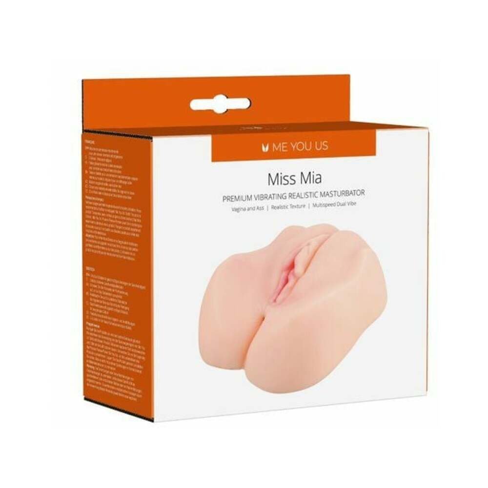 me-you-us-miss-mia-premium-vibrating-realistic-masturbator-vanilla Me You Us Miss Mia Premium Vibrating Realistic Masturbator Vanilla - Image 1