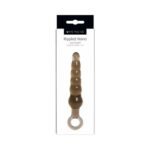 Me You Us Rippled Wand Anal Teaser Plug Black