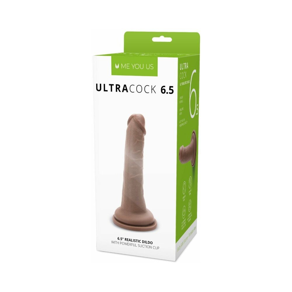 me-you-us-ultra-cock-65-in-realistic-dildo-caramel Me You Us Ultra Cock 6.5 in. Realistic Dildo Caramel - Image 1