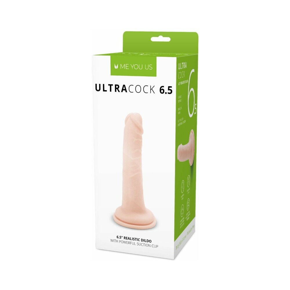 me-you-us-ultra-cock-65-in-realistic-dildo-vanilla Me You Us Ultra Cock 6.5 in. Realistic Dildo Vanilla - Image 1