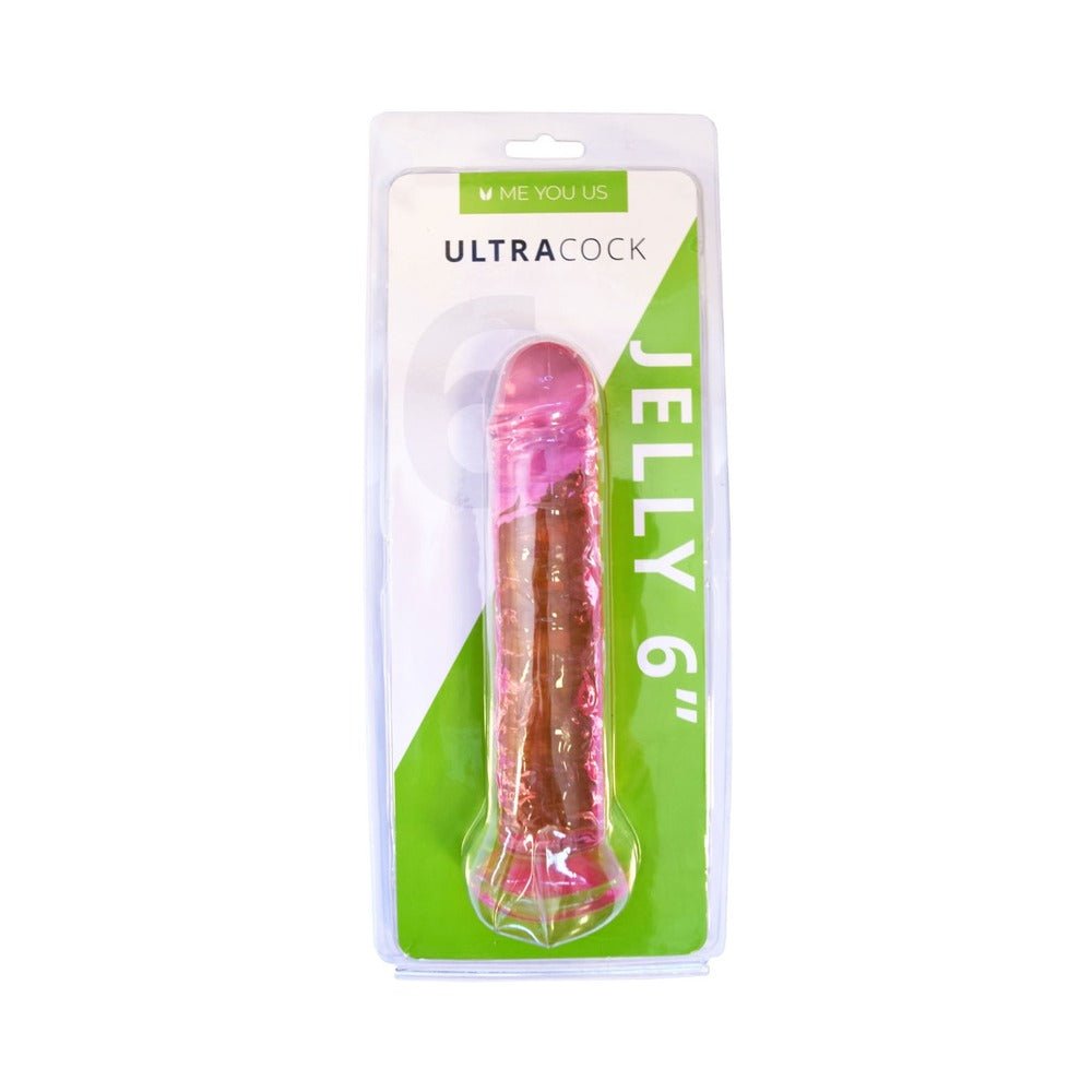 me-you-us-ultracock-pink-jelly-6-in-dong Me You Us Ultracock Pink Jelly 6 in. Dong - Image 1