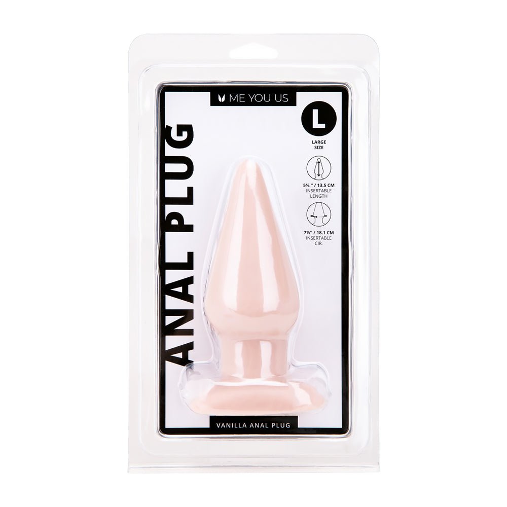 me-you-us-vanilla-large-anal-plug Me You Us Vanilla Large Anal Plug - Image 1