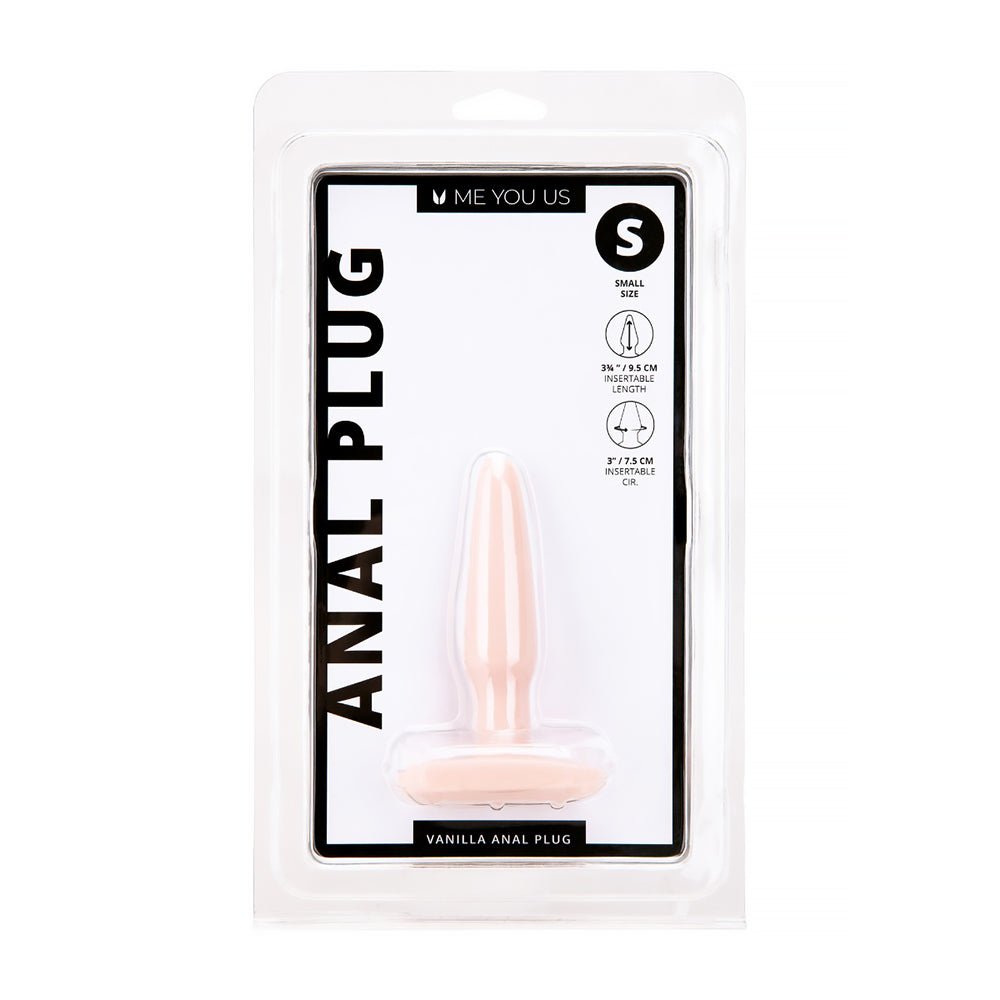 me-you-us-vanilla-small-anal-plug Me You Us Vanilla Small Anal Plug - Image 1