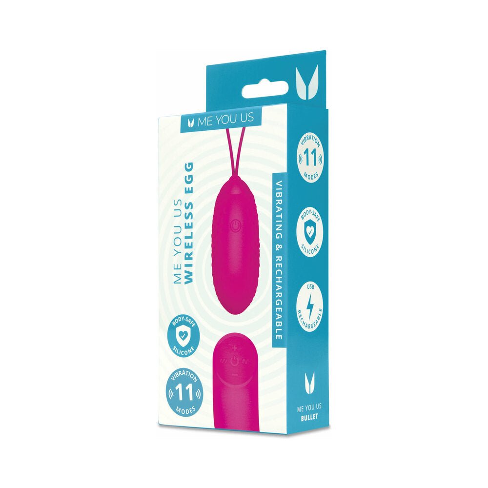 me-you-us-wireless-egg-hot-pink Me You Us Wireless Egg Hot Pink - Image 1