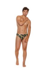 Men's Thong Back Brief - Large/xlarge - Camouflage - Image 2